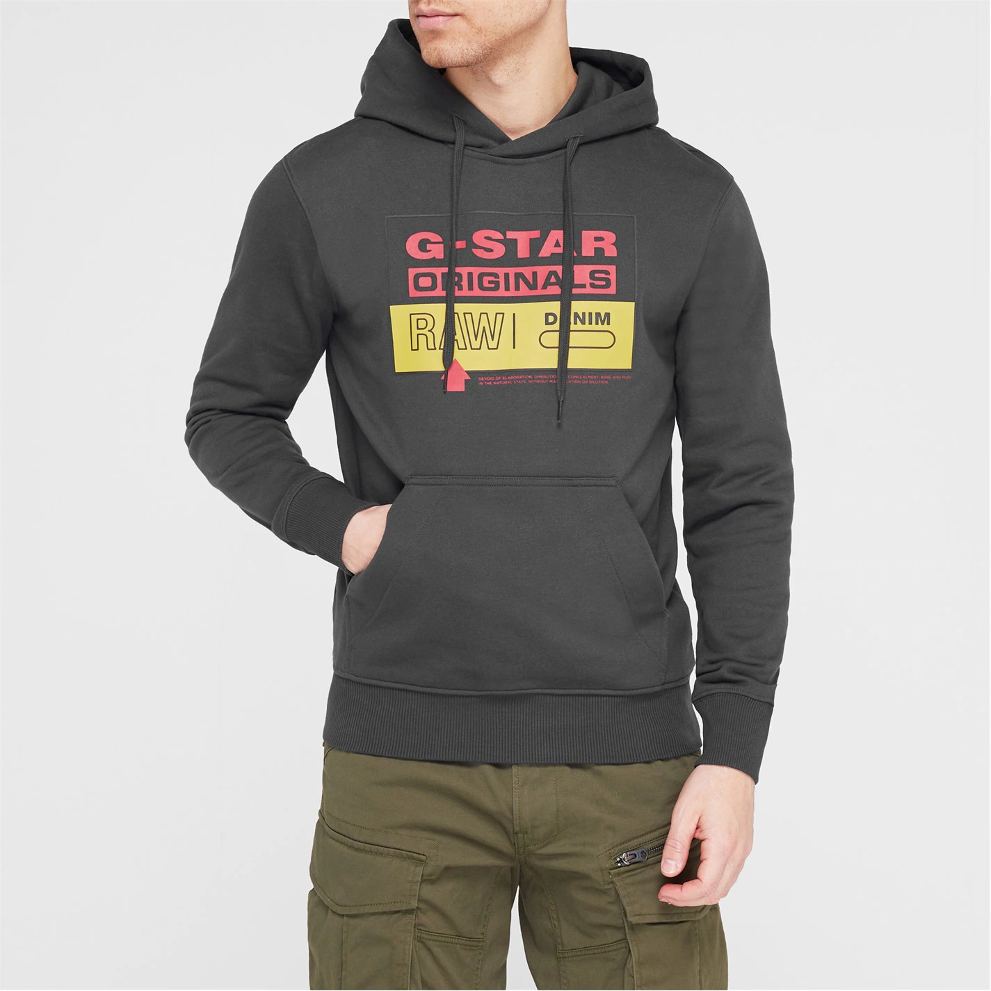G Star G Star Originals Hoodie 2 G Star G Star Originals Hoodie - Image 2