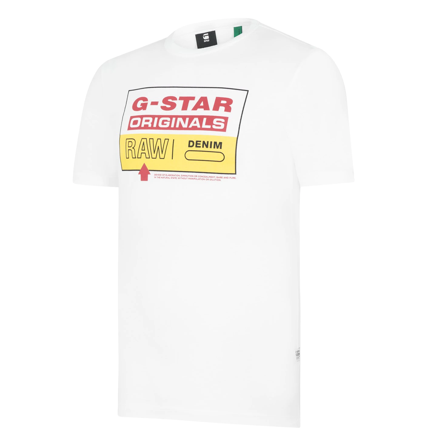 G Star Colour Block T Shirt 7 G Star Colour Block T Shirt - Image 7