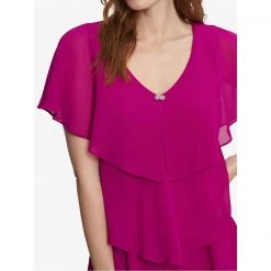 Gina Bacconi Areka Tiered Maxi Dress -Gina Bacconi Sales aa003800 xxl a4