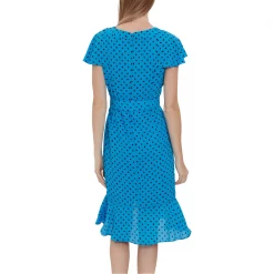 Gina Bacconi Fina Georgette Wrap Dress With Frills 7 Gina Bacconi Fina Georgette Wrap Dress With Frills -Gina Bacconi Sales aa014200 xxl a2
