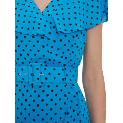 Gina Bacconi Fina Georgette Wrap Dress With Frills 8 Gina Bacconi Fina Georgette Wrap Dress With Frills -Gina Bacconi Sales aa014200 xxl a3