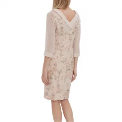Gina Bacconi Kaye Embroidery Dress And Chiffon Sleeve 7 Gina Bacconi Kaye Embroidery Dress And Chiffon Sleeve -Gina Bacconi Sales aa014400 xxl a2
