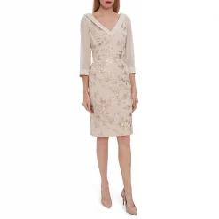 Gina Bacconi Kaye Embroidery Dress And Chiffon Sleeve 9 Gina Bacconi Kaye Embroidery Dress And Chiffon Sleeve -Gina Bacconi Sales aa014400 xxl a4