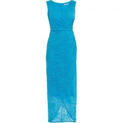 Gina Bacconi Leven Stretch Lace Maxi Dress