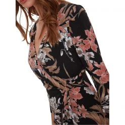 Gina Bacconi Tassiana Floral Jersey Wrap Dress 8 Gina Bacconi Tassiana Floral Jersey Wrap Dress -Gina Bacconi Sales aa015500 xxl a3
