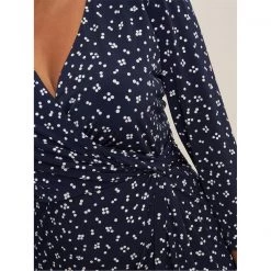 Gina Bacconi Lila Spot Jersey Wrap Dress 8 Gina Bacconi Lila Spot Jersey Wrap Dress -Gina Bacconi Sales aa016700 xxl a3