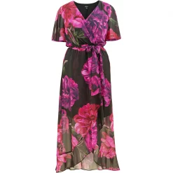 Gina Bacconi Tanner Long Printed Dress 8 Gina Bacconi Tanner Long Printed Dress -Gina Bacconi Sales aa069200 xxl a3