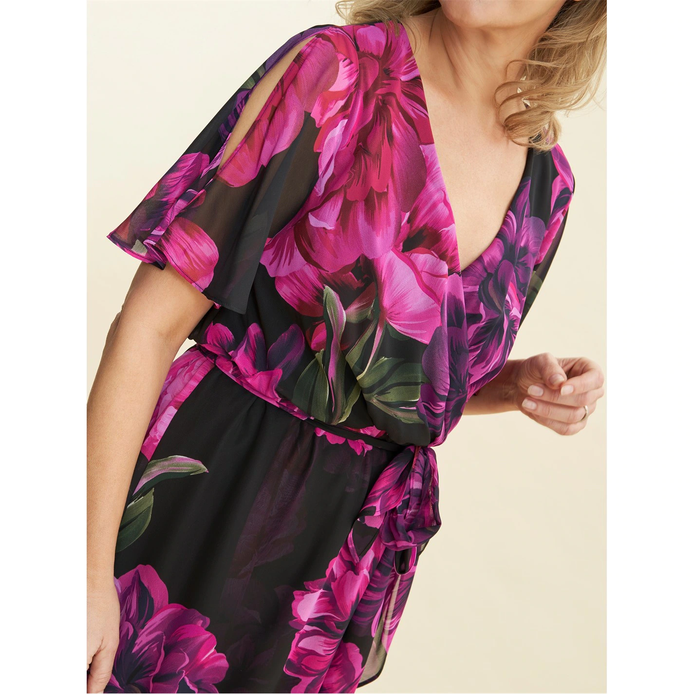 Gina Bacconi Tanner Long Printed Dress 5 Gina Bacconi Tanner Long Printed Dress - Image 5