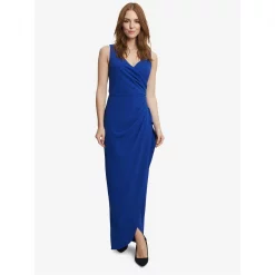 Gina Bacconi Neena V Neck Tulip Gown