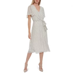 Gina Bacconi Freema Chiffon Spot Dress With Tie 7 Gina Bacconi Freema Chiffon Spot Dress With Tie -Gina Bacconi Sales aa177800 xxl a2