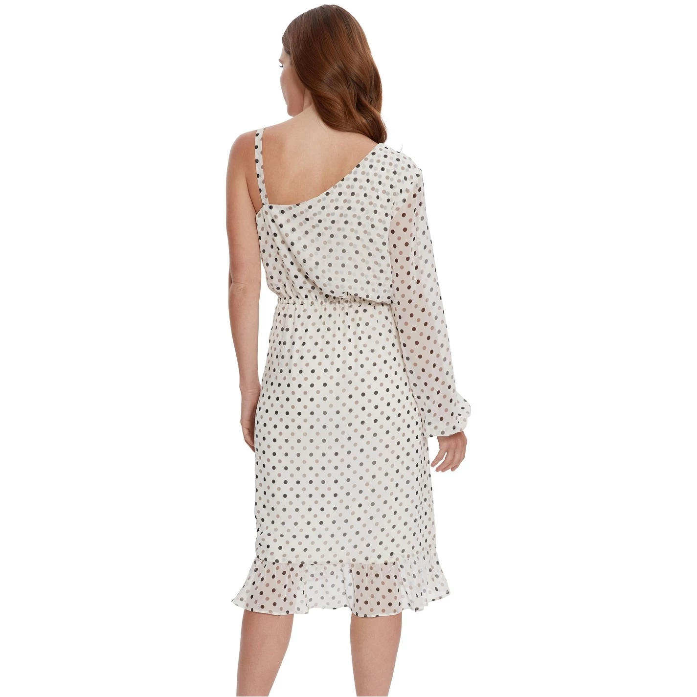 Gina Bacconi Sasha Chiffon Spot Dress Wrap 2 Gina Bacconi Sasha Chiffon Spot Dress Wrap - Image 2