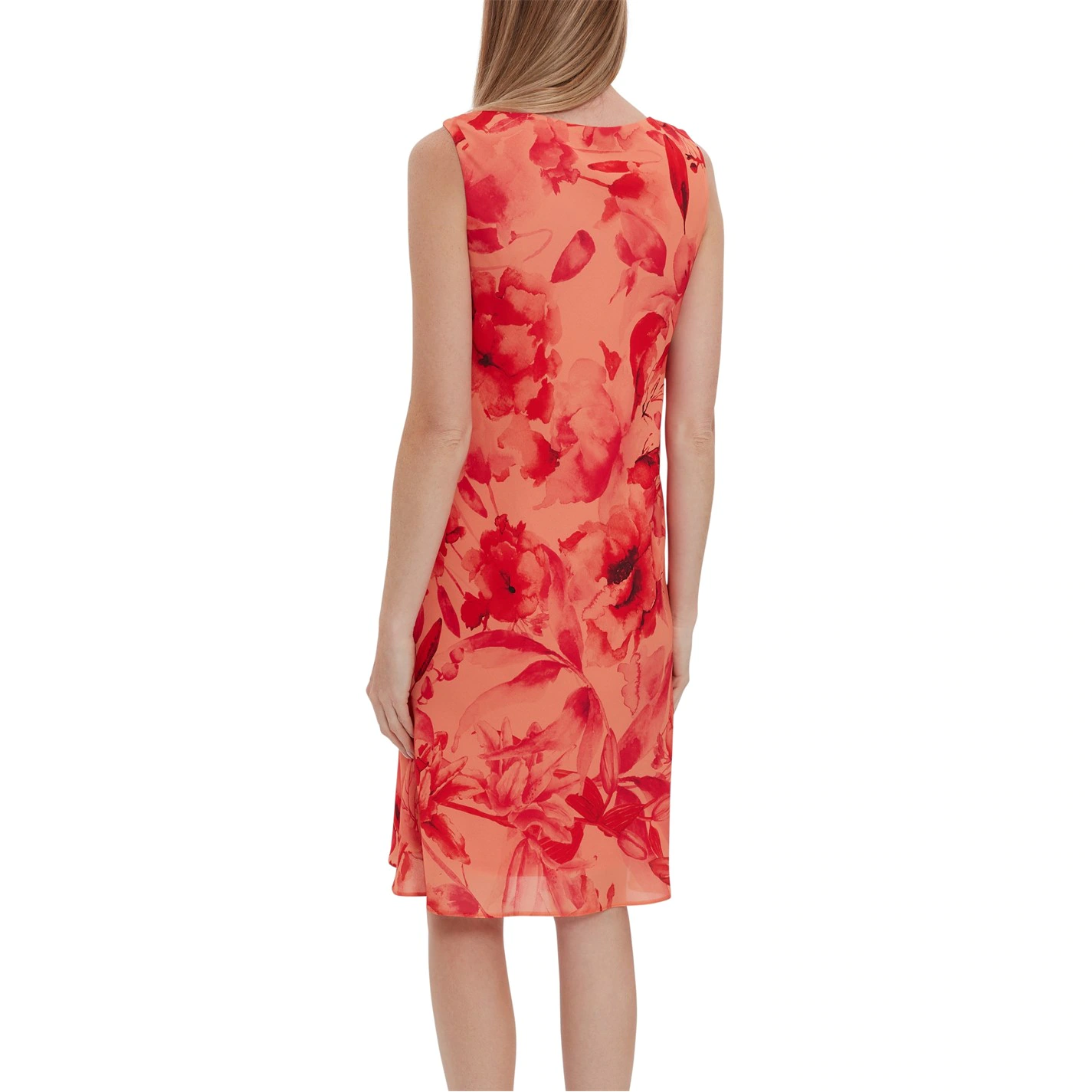 Gina Bacconi Samanda Floral Georgette Bias Dress 2 Gina Bacconi Samanda Floral Georgette Bias Dress - Image 2