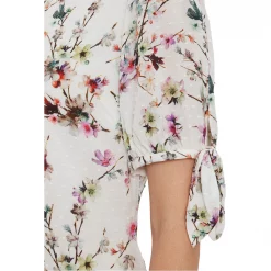 Gina Bacconi Dita Floral Dress With Tie Sleeves 9 Gina Bacconi Dita Floral Dress With Tie Sleeves -Gina Bacconi Sales aa178100 xxl a4