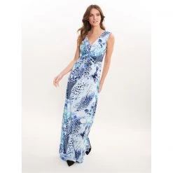 Gina Bacconi Lathria Animal Jersey Maxi Dress 7 Gina Bacconi Lathria Animal Jersey Maxi Dress -Gina Bacconi Sales aa179000 xxl a2