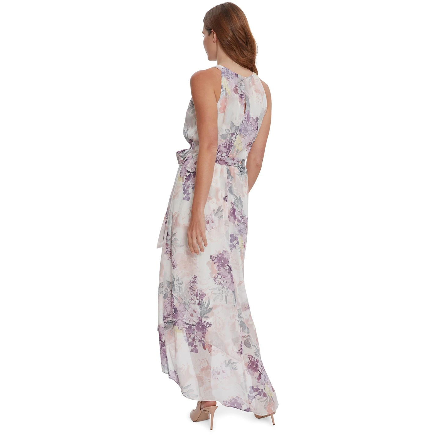 Gina Bacconi Tierra Floral Chiffon Maxi Dress 2 Gina Bacconi Tierra Floral Chiffon Maxi Dress - Image 2