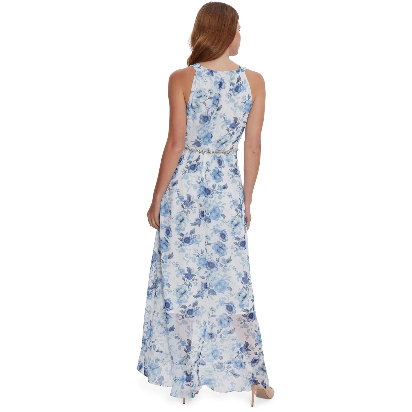 Gina Bacconi VIVI CHIFFON MAXI DRESS 2 Gina Bacconi VIVI CHIFFON MAXI DRESS - Image 2