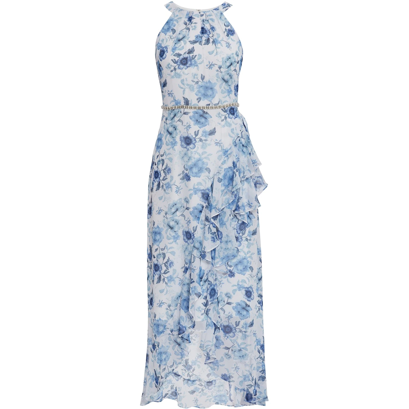 Gina Bacconi VIVI CHIFFON MAXI DRESS 4 Gina Bacconi VIVI CHIFFON MAXI DRESS - Image 4