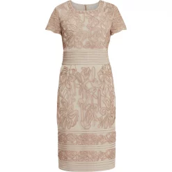 Gina Bacconi Dove Corded Lace Dress -Gina Bacconi Sales aa180500 xxl a3