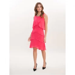 Gina Bacconi Vesta Jewel-Shoulder Tiered Cocktail Dress 7 Gina Bacconi Vesta Jewel-Shoulder Tiered Cocktail Dress -Gina Bacconi Sales aa180800 xxl a2