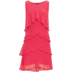 Gina Bacconi Vesta Jewel-Shoulder Tiered Cocktail Dress 8 Gina Bacconi Vesta Jewel-Shoulder Tiered Cocktail Dress -Gina Bacconi Sales aa180800 xxl a3