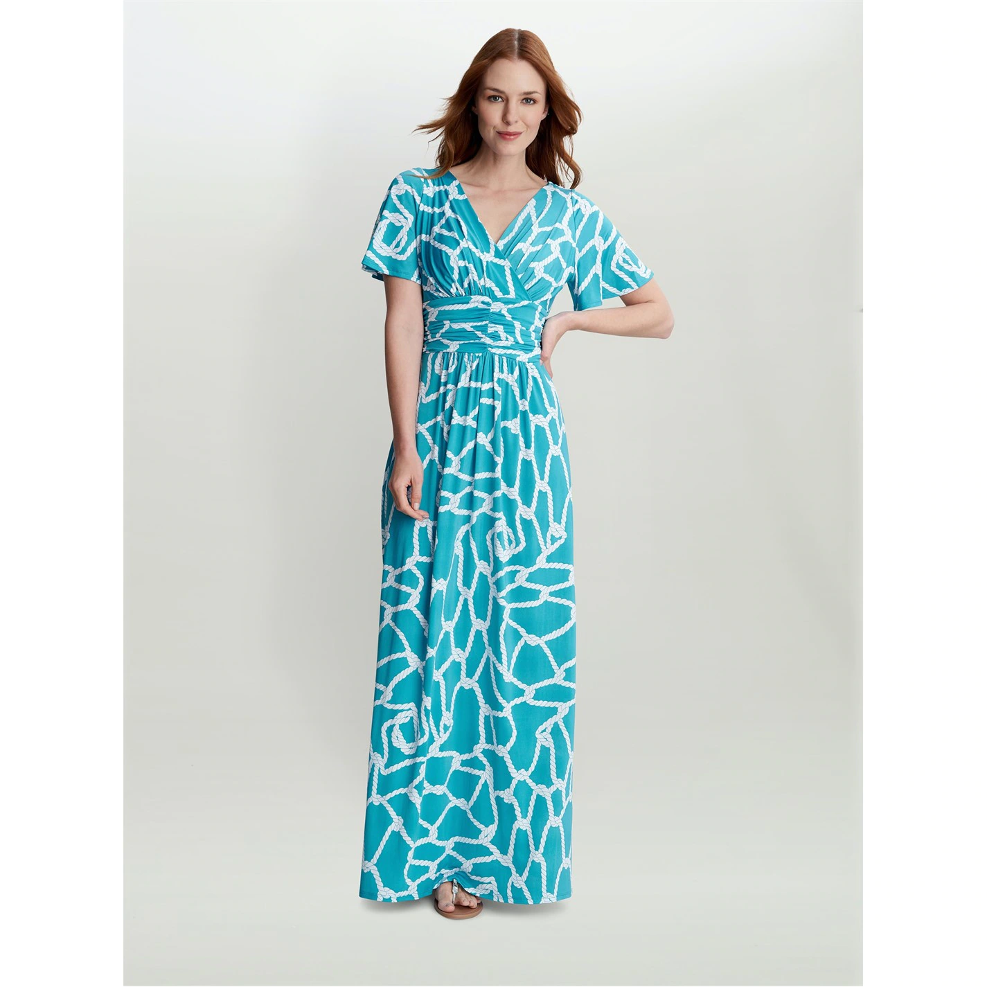 Gina Bacconi MAYLIN JERSEY MAXI DRESS 3 Gina Bacconi MAYLIN JERSEY MAXI DRESS - Image 3