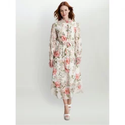 Gina Bacconi JODETTE SHIRRED NECK DRESS 7 Gina Bacconi JODETTE SHIRRED NECK DRESS -Gina Bacconi Sales aa183800 xxl a2