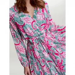 Gina Bacconi MINDI X OVER BODICE DRESS WITH PLEATED SKIRT 9 Gina Bacconi MINDI X OVER BODICE DRESS WITH PLEATED SKIRT -Gina Bacconi Sales aa184100 xxl a4