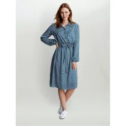 Gina Bacconi SIDNEY LONG SLEEVE SHIRT DRESS TWILL GEORGETTE 9 Gina Bacconi SIDNEY LONG SLEEVE SHIRT DRESS TWILL GEORGETTE -Gina Bacconi Sales aa184900 xxl a4