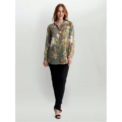Gina Bacconi ISABELLA PRINTED GEORGETTE SHIRT TUNIC 7 Gina Bacconi ISABELLA PRINTED GEORGETTE SHIRT TUNIC -Gina Bacconi Sales aa185500 xxl a2