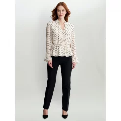 Gina Bacconi ORLA GEORGETTE BLOUSE WITH TIE DETAIL 7 Gina Bacconi ORLA GEORGETTE BLOUSE WITH TIE DETAIL -Gina Bacconi Sales aa185800 xxl a2