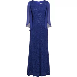 Gina Bacconi Claudine Long Fit And Flare Lace Dress 8 Gina Bacconi Claudine Long Fit And Flare Lace Dress -Gina Bacconi Sales aa196500 xxl a3