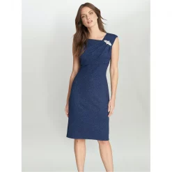 Gina Bacconi Sales 53 Gina Bacconi Erith Dress With Embellished Trim