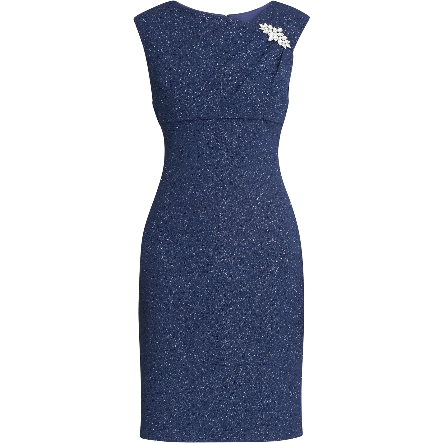 Gina Bacconi Erith Dress With Embellished Trim 4 Gina Bacconi Erith Dress With Embellished Trim - Image 4