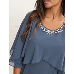 Gina Bacconi Toni Layered Scoop Dress And Jacket 10 Gina Bacconi Toni Layered Scoop Dress And Jacket -Gina Bacconi Sales aa234300 xxl a4