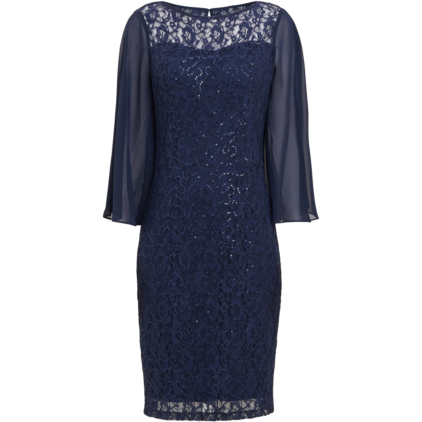 Gina Bacconi Rosetta Short Shift Dress 4 Gina Bacconi Rosetta Short Shift Dress - Image 4