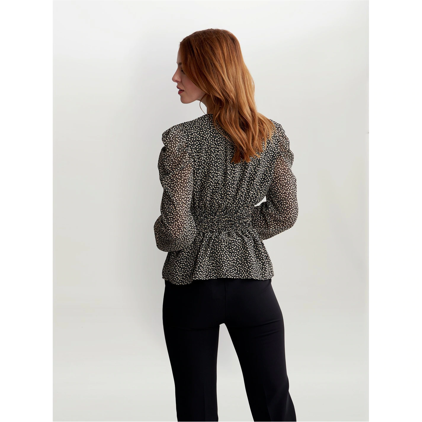 Gina Bacconi Nomy Blouse With Waistband 2 Gina Bacconi Nomy Blouse With Waistband - Image 2