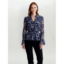 Gina Bacconi Marielle Georgette Blous