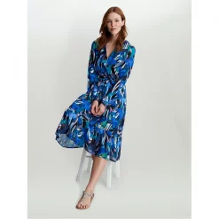 Gina Bacconi Daviana Neck Button Front Dress 9 Gina Bacconi Daviana Neck Button Front Dress -Gina Bacconi Sales aa282200 xxl a5