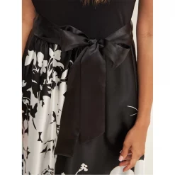 Gina Bacconi JAIMARIE FLORAL SATIN AND JERSEY DRESS 9 Gina Bacconi JAIMARIE FLORAL SATIN AND JERSEY DRESS -Gina Bacconi Sales aa283600 xxl a4