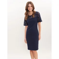 Gina Bacconi Imola Lace Cocktail Dress