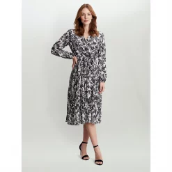 Gina Bacconi Lucine X Over Bodice Dress -Gina Bacconi Sales aa287000 xxl a2