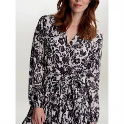 Gina Bacconi Lucine X Over Bodice Dress -Gina Bacconi Sales aa287000 xxl a5