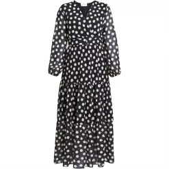 Gina Bacconi Rayla Dress With Belt & Tiered Skirt 10 Gina Bacconi Rayla Dress With Belt & Tiered Skirt -Gina Bacconi Sales aa287200 xxl a3