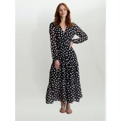 Gina Bacconi Rayla Dress With Belt & Tiered Skirt 12 Gina Bacconi Rayla Dress With Belt & Tiered Skirt -Gina Bacconi Sales aa287200 xxl a5