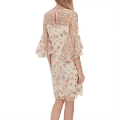 Gina Bacconi Jula Embroidery Dress With Cuff Sleeve 7 Gina Bacconi Jula Embroidery Dress With Cuff Sleeve -Gina Bacconi Sales aa774800 xxl a2