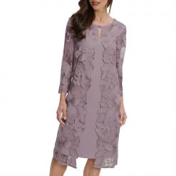 Gina Bacconi Savoy Lace Mock Jacket Jersey Dress 9 Gina Bacconi Savoy Lace Mock Jacket Jersey Dress -Gina Bacconi Sales ab925300 xxl a4