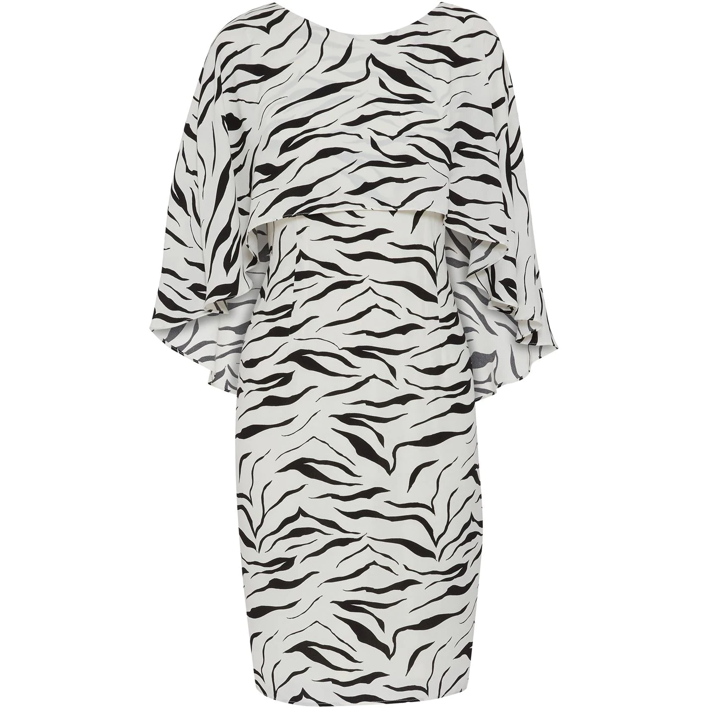 Gina Bacconi Gina Bacconi Riona Zebra Print Dress 1 Gina Bacconi Gina Bacconi Riona Zebra Print Dress