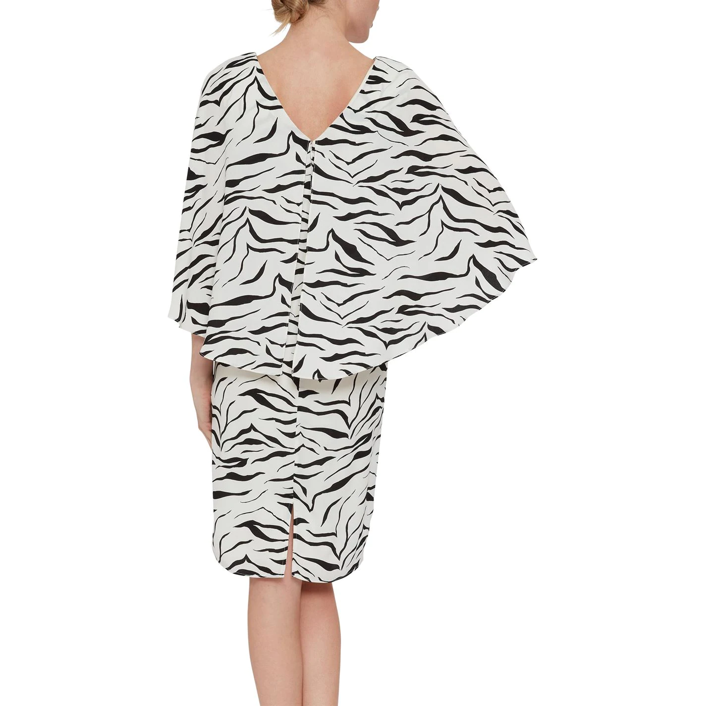 Gina Bacconi Gina Bacconi Riona Zebra Print Dress 3 Gina Bacconi Gina Bacconi Riona Zebra Print Dress - Image 3