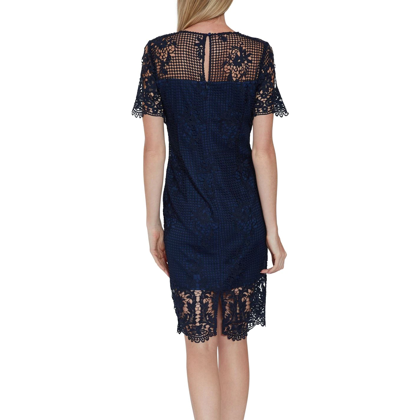 Gina Bacconi Gina Bacconi Luzetta Lace Dress 3 Gina Bacconi Gina Bacconi Luzetta Lace Dress - Image 3