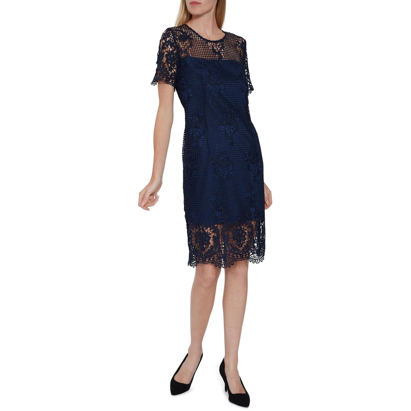 Gina Bacconi Gina Bacconi Luzetta Lace Dress 5 Gina Bacconi Gina Bacconi Luzetta Lace Dress - Image 5
